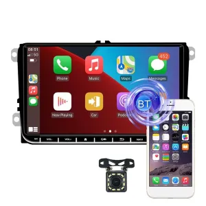9 Inch Carplay Android10.0 Navigator For Volkswagen - 1   16G - Standard   12Lights Camera