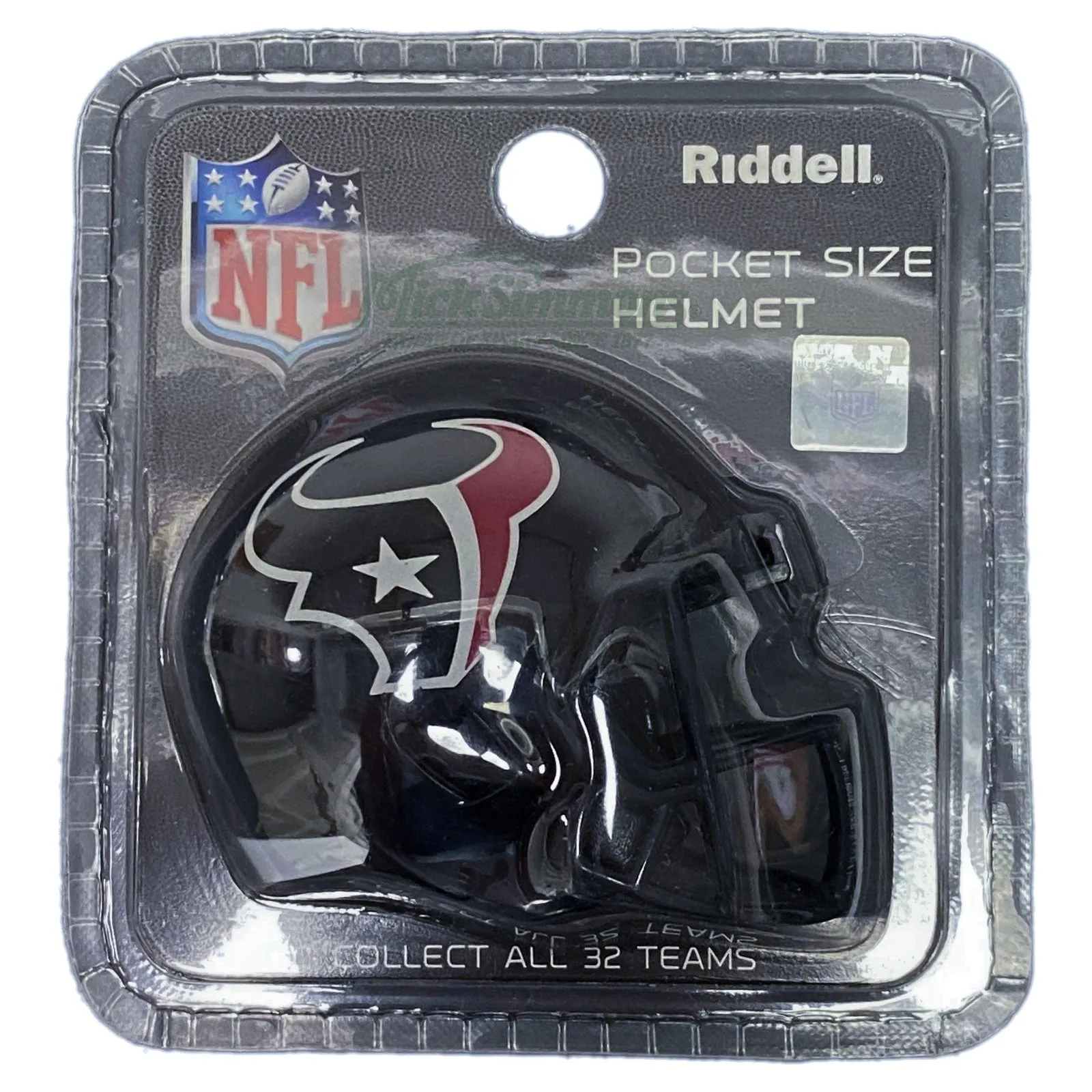 Houston Texans NFL Riddell Pocket Size Speed Helmet