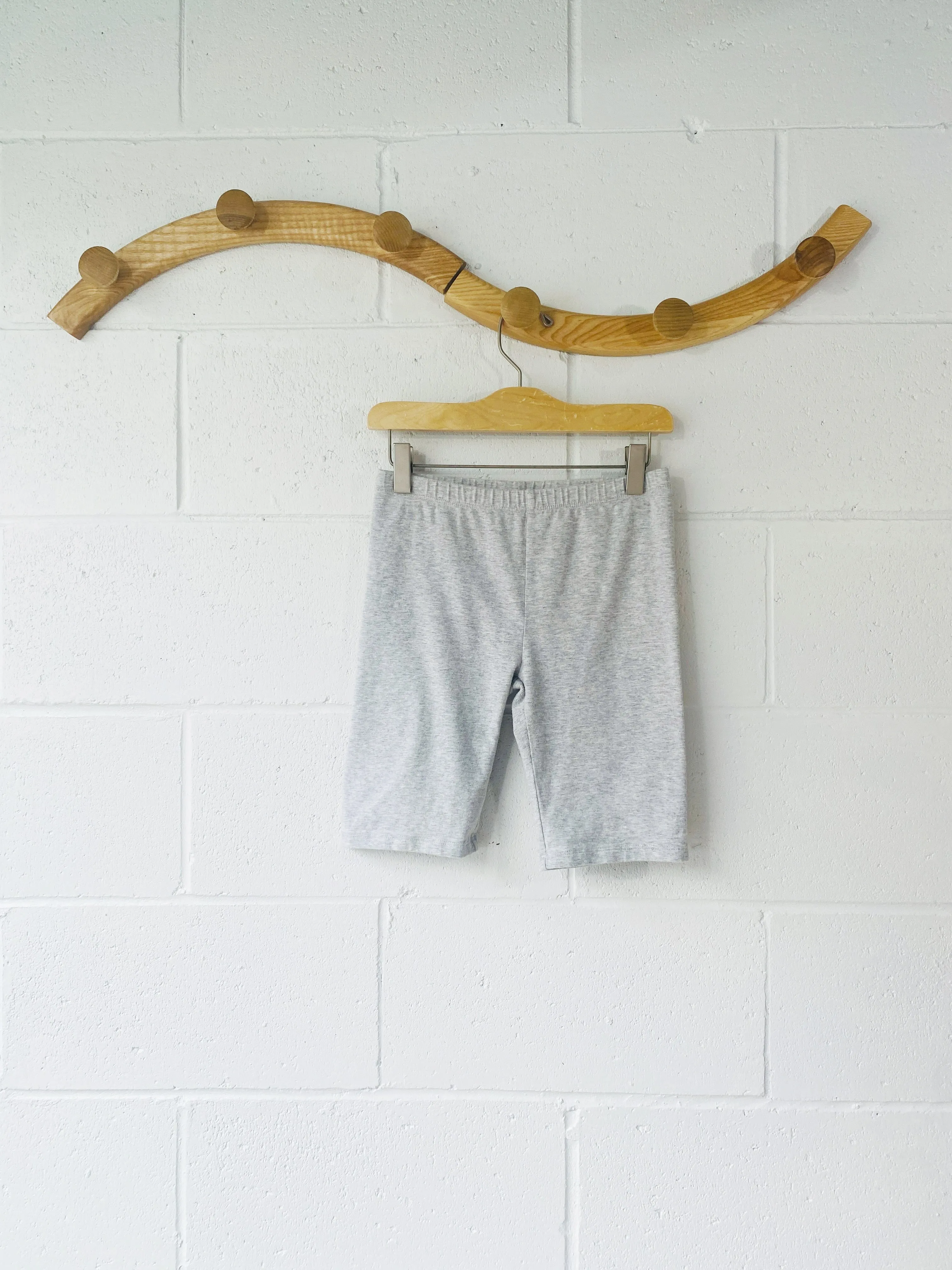 Light Grey Bike Shorts, 10-12 years