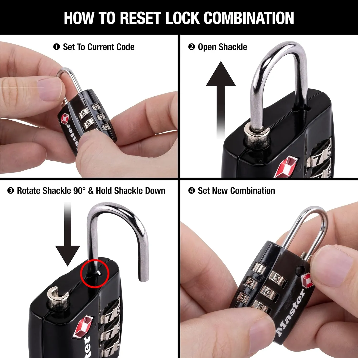 Masterlock - 4680DBLK