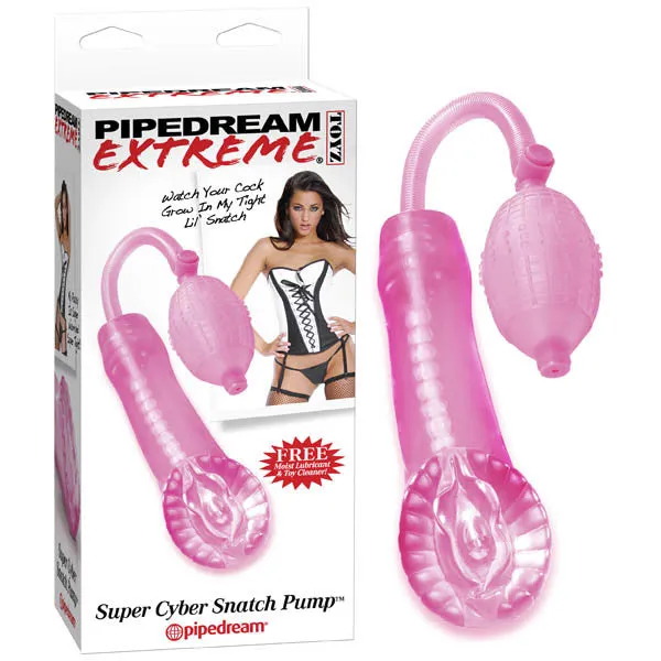 PIPEDREAM EXTREME TOYZ SUPER CYBER SNATCH PUMP