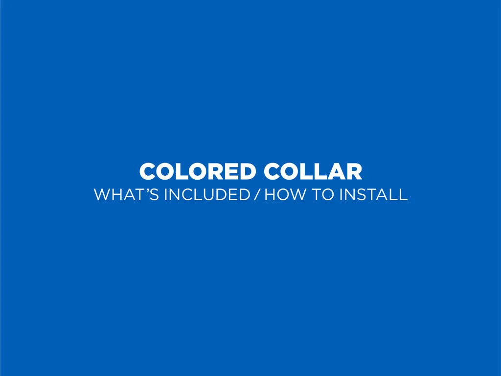 Stem/Bar Mount - Colored Collar