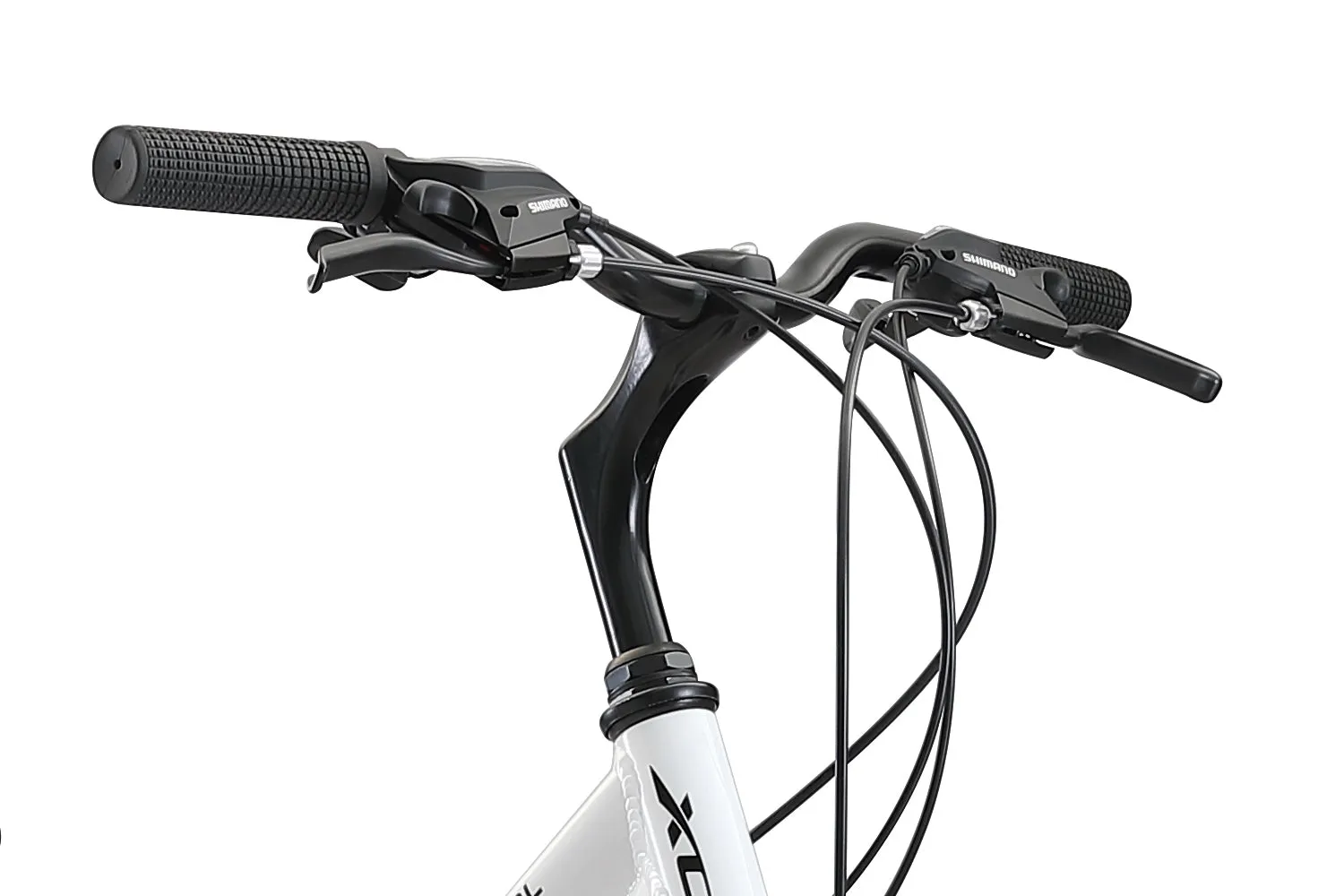 XDS Cross 200 21sp 700C Step-Through Comfort Hybrid Bike  //  Arctic White