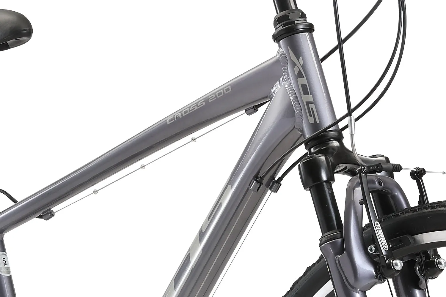 XDS Cross 200 21sp Comfort Hybrid Bike //  Graphite