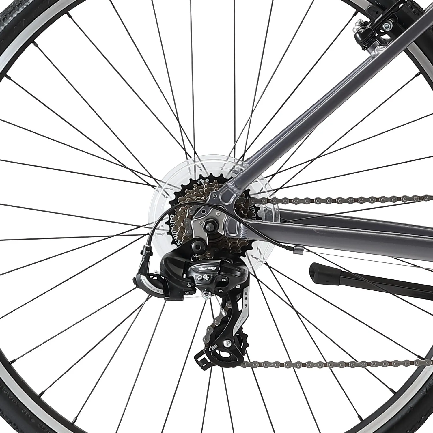 XDS Cross 200 21sp Comfort Hybrid Bike //  Graphite